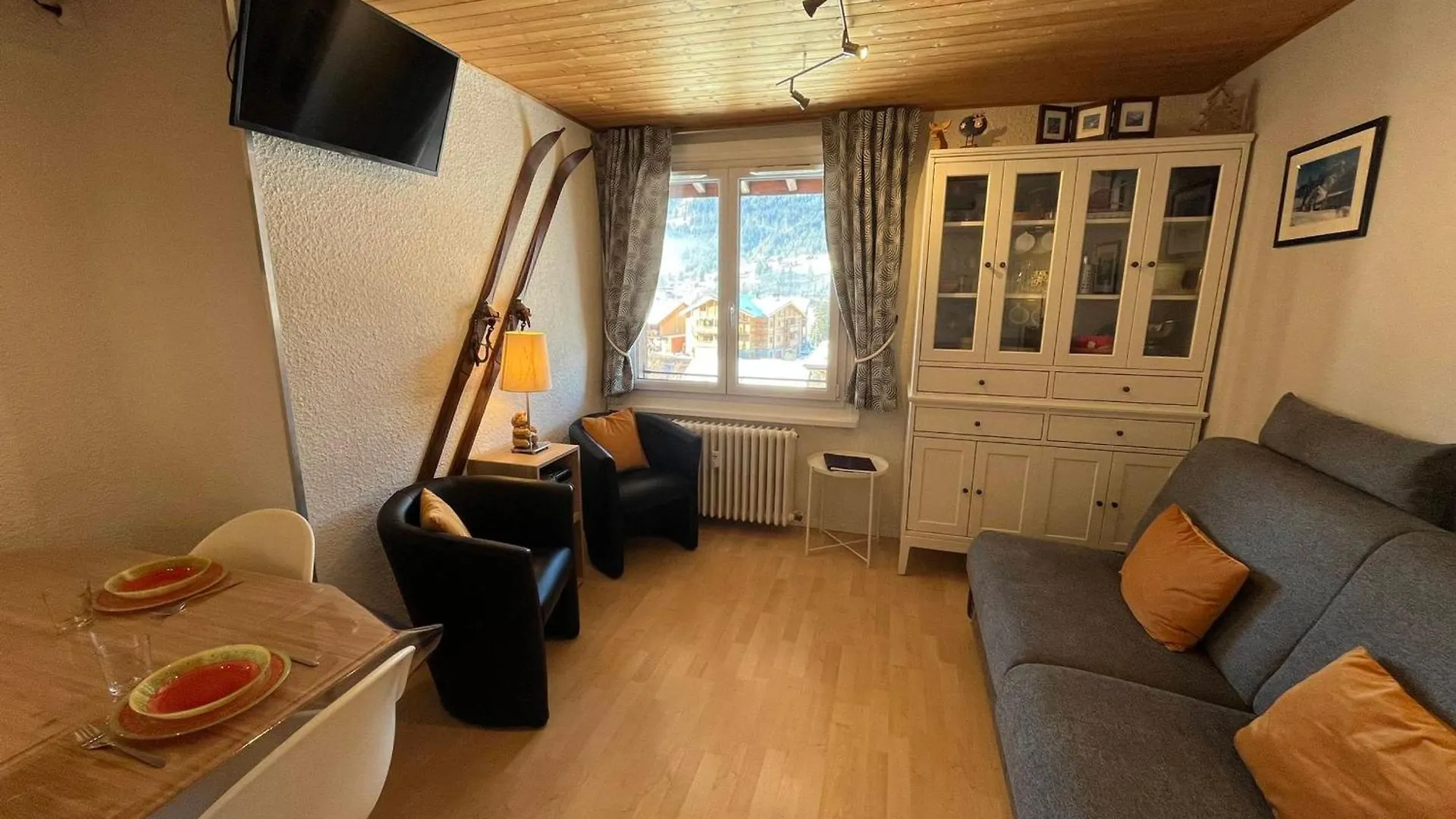 Daire Appartement Cozy Aux Gets - Ski-In/Ski-Out, Proche Centre Et Commodites - Fr-1-623-214 Les Gets